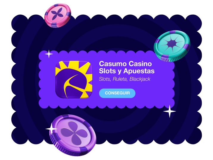 Interfaz de la aplicación móvil de Casumo mostrando opciones de pago