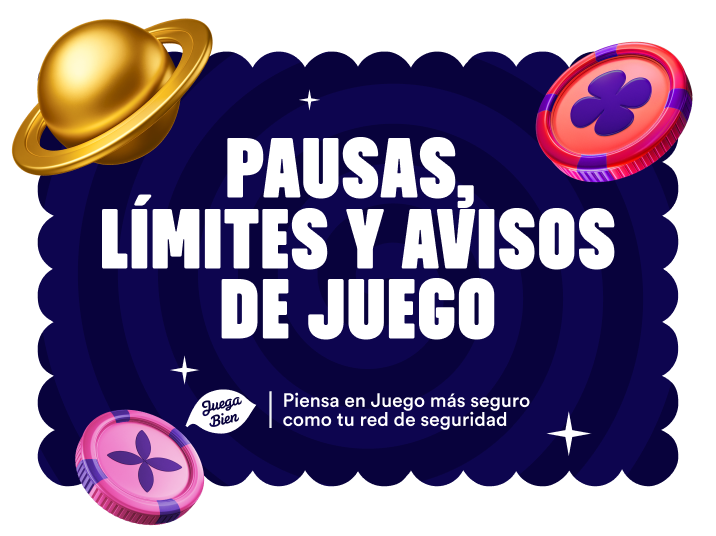 Pausas, límites y avisos de juego